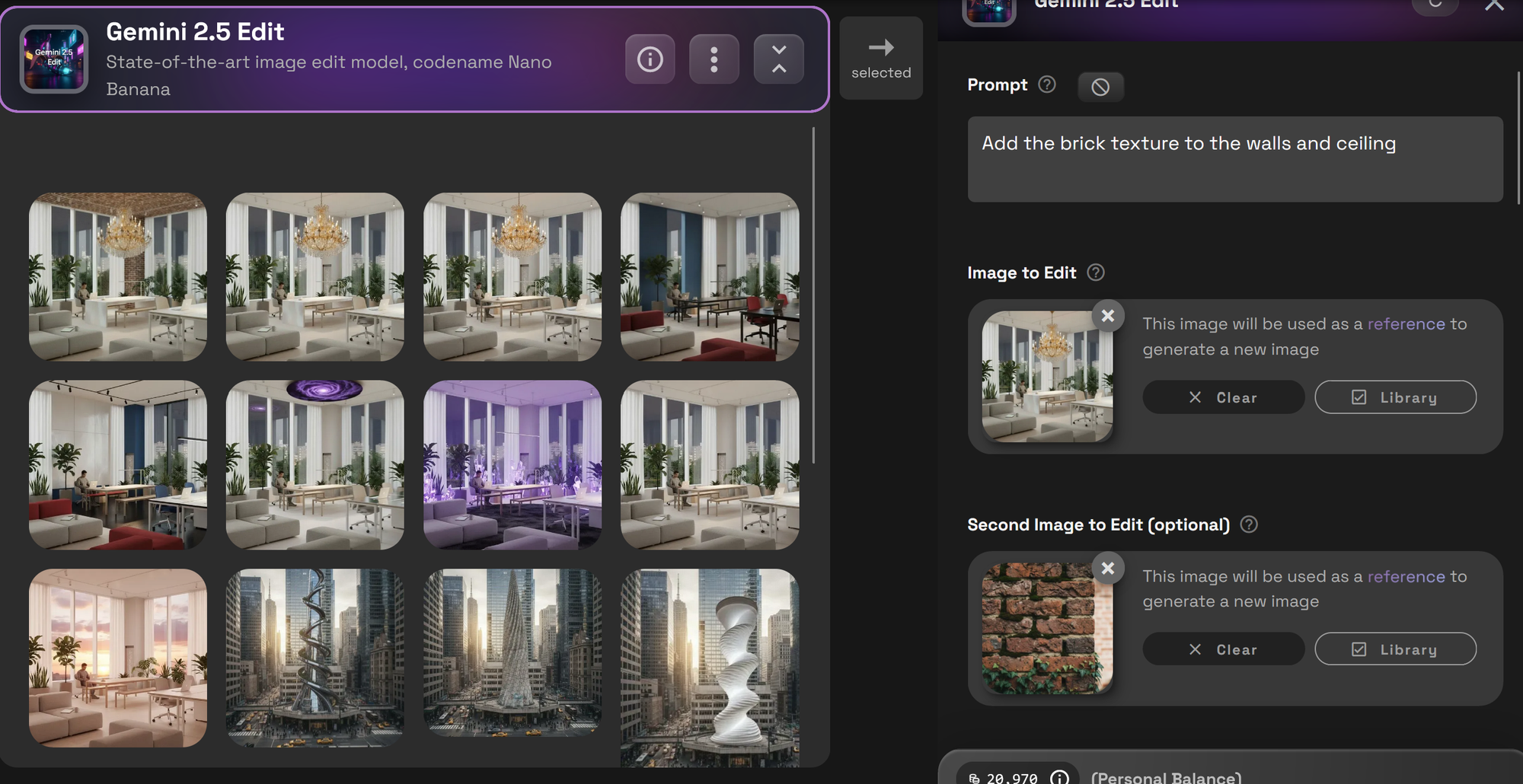 How to Use Gemini 2.5 Edit for Architecture in Runnit