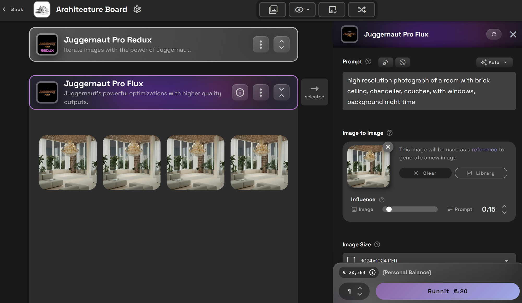 How to Use Gemini 2.5 Edit for Architecture in Runnit