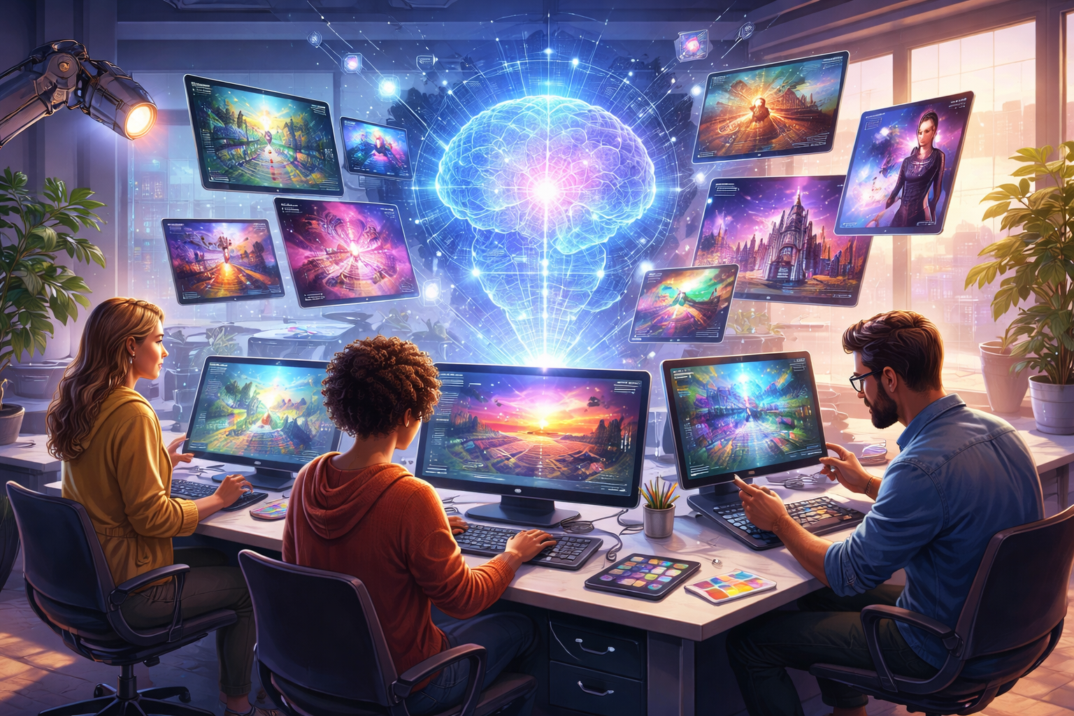 Editorial AI image generation scene created with ChatGPT 1.5 Image