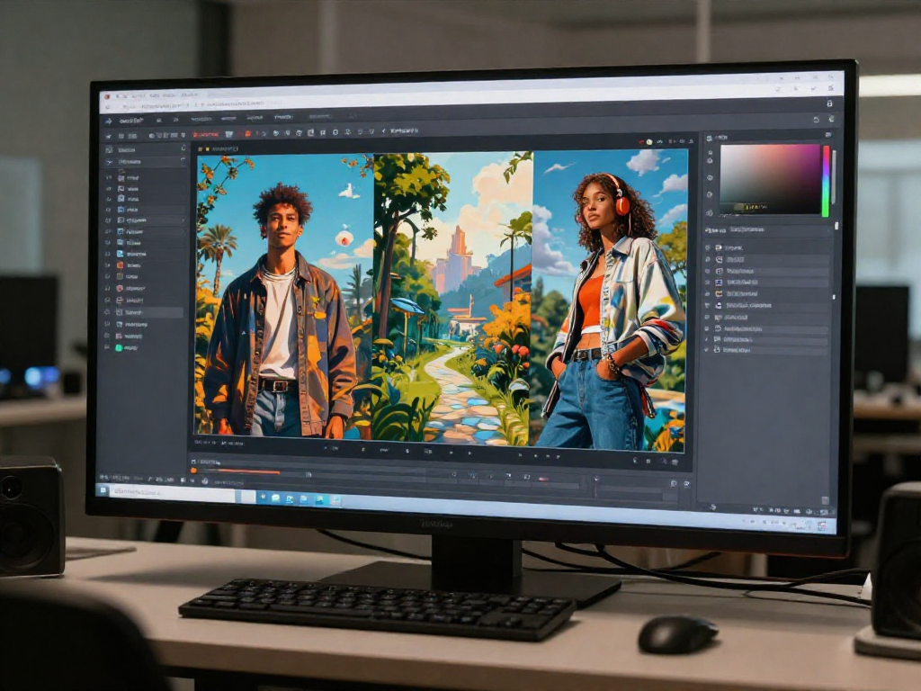 AI-generated concept art workflow created with Z-Image Turbo