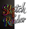 Sketch to Render in Runnit