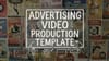 How to Use the Advertising Video Production Template